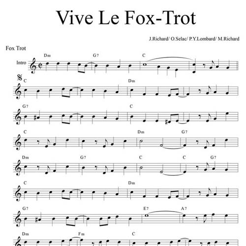 Vive Le Fox-Trot