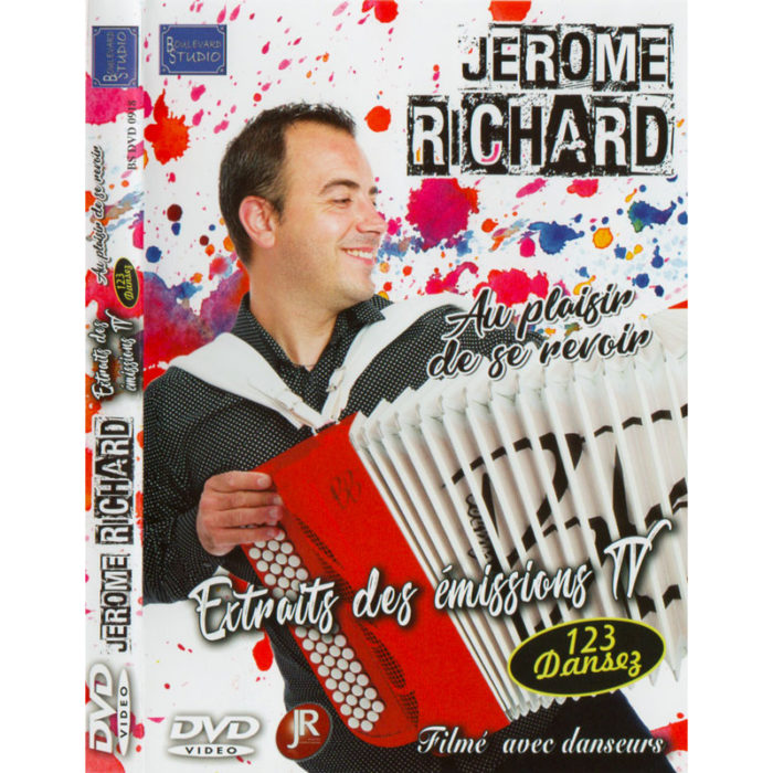 CD Accordéon, DVD Accordéon Jérôme Richard
