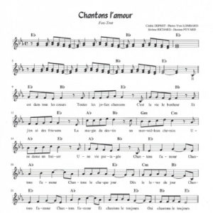 Chantons l’amour