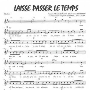 Laisse passer le temps