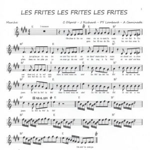 Les frites, les frites, les frites