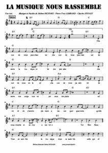 La musique nous rassemble