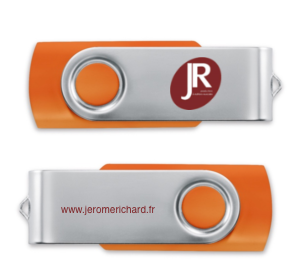 CLE USB Orange - Jérôme RICHARD (50 Titres)