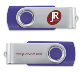 CLE USB Violette - Jérôme RICHARD (50 Titres)