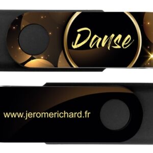 Digipack Clé USB - DANSE volume 1 (50 Titres)